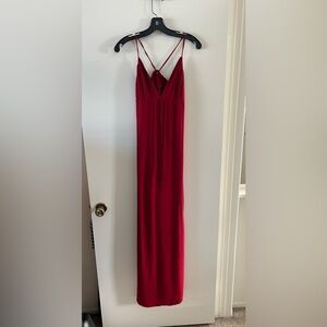 Red strappy Forever 21 dress size M Valentines Date dress